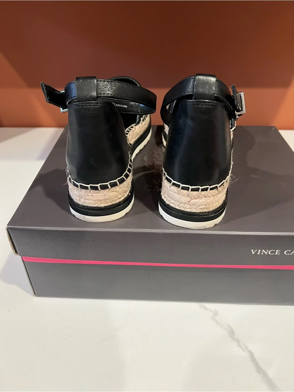 Vince Camuto woven upper